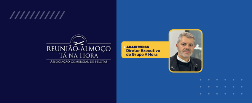 Tá na Hora recebe Diretor Executivo do Grupo A Hora